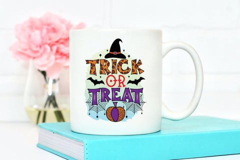 Trick or Treat, Halloween Sublimation Design Sublimation CraftLabSVG 