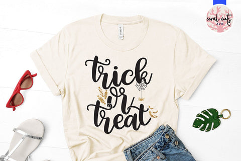 Trick Or Treat – Halloween SVG EPS DXF PNG Cutting Files SVG CoralCutsSVG 