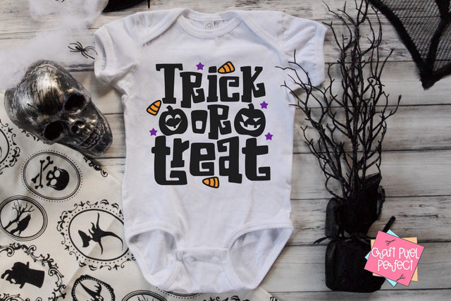 Trick Or Treat, Halloween Svg, Halloween Cut File, Toddler Halloween Svg, Halloween Saying Svg, Cute Halloween Svg, Halloween Quote SVG Craft Pixel Perfect 