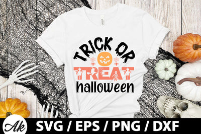 Trick or treat Halloween svg SVG akazaddesign 