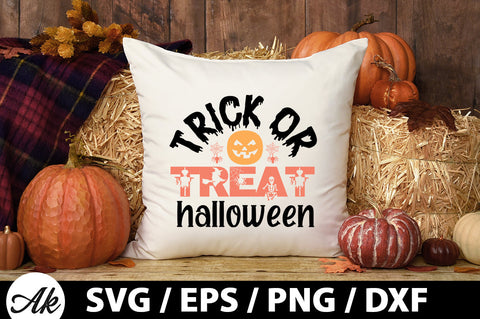 Trick or treat Halloween svg SVG akazaddesign 