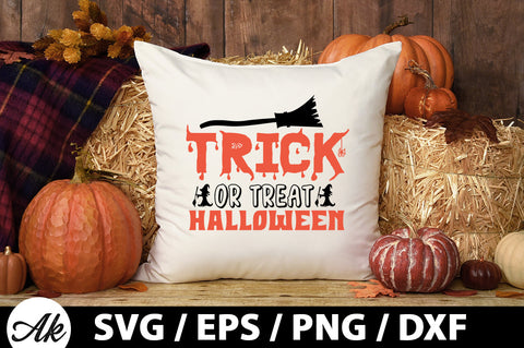 Trick or treat halloween svg SVG akazaddesign 