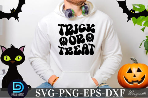 Trick or treat, Halloween SVG SVG DESIGNISTIC 