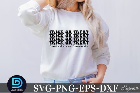 Trick or treat , Halloween SVG SVG DESIGNISTIC 
