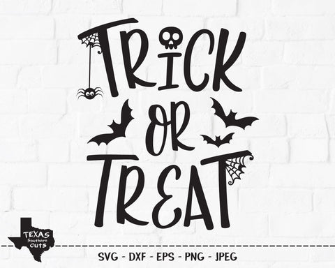 Trick Or Treat | Halloween SVG SVG Texas Southern Cuts 