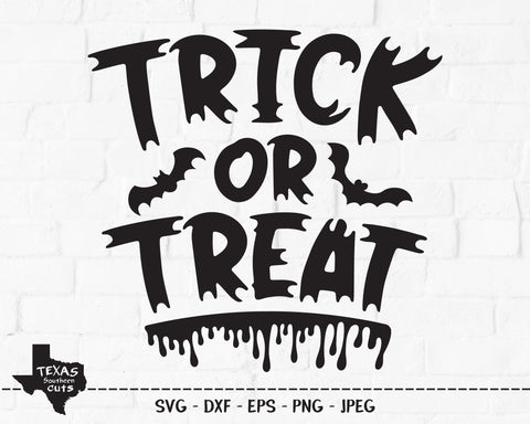 Trick Or Treat | Halloween SVG SVG Texas Southern Cuts 