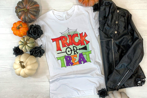 Trick or Treat PNG, Halloween PNG Sublimation Sublimation CraftLabSVG 