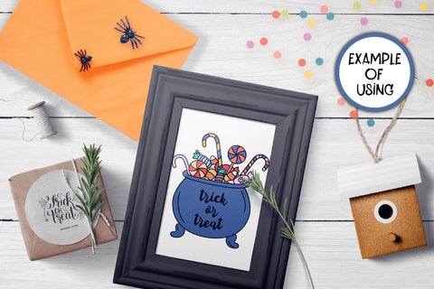 Trick or Treat PNG | Halloween Sweets Sublimation Sublimation AnnaViolet_store 