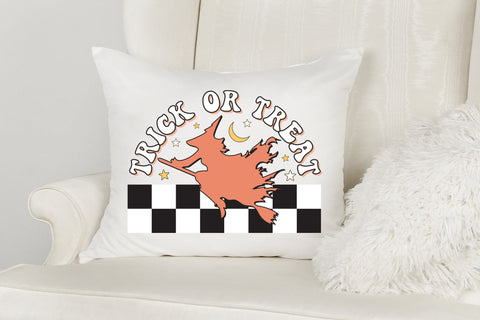 Trick or Treat | Retro Halloween Sublimation Sublimation CraftLabSVG 