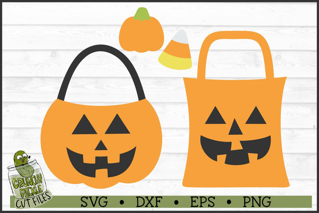 Trick or Treat Set SVG File SVG Crunchy Pickle 