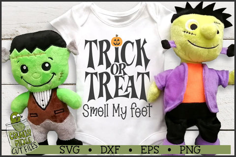 Trick or Treat Smell My Feet Halloween SVG SVG Crunchy Pickle 