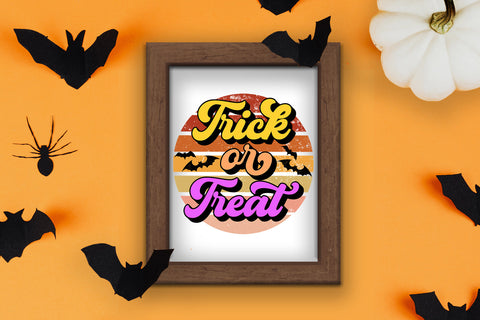 Trick or Treat Sublimation I Halloween Sublimation Designs Sublimation Happy Printables Club 