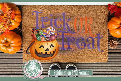 Trick Or Treat Sublimation Sublimation QueenBrat Digital Designs 