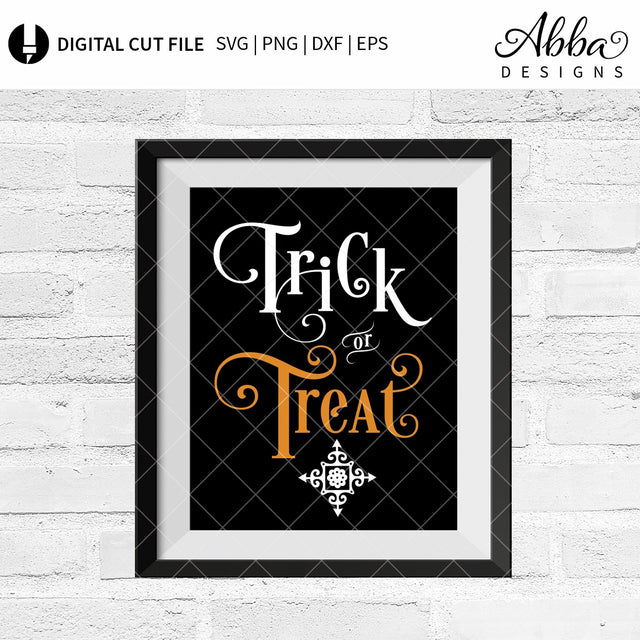 Trick or Treat SVG Abba Designs 