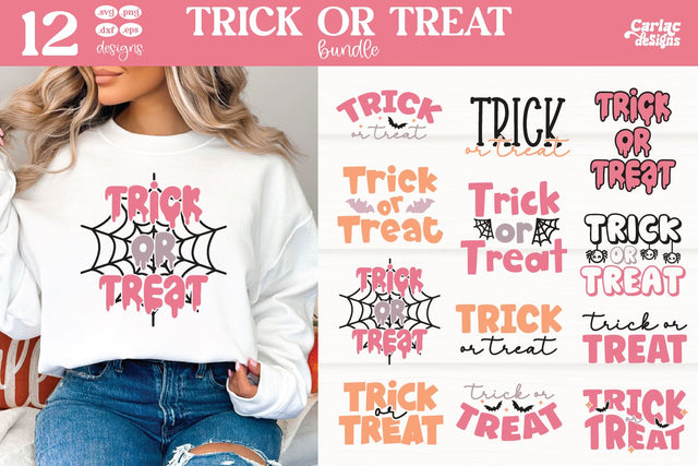 Trick or Treat SVG Bundle SVG Carla C Designs 