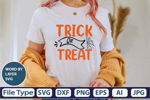 Trick Or Treat SVG Cut File SVG DesignPlante 503 