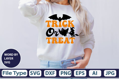 Trick Or Treat SVG Cut File SVG DesignPlante 503 
