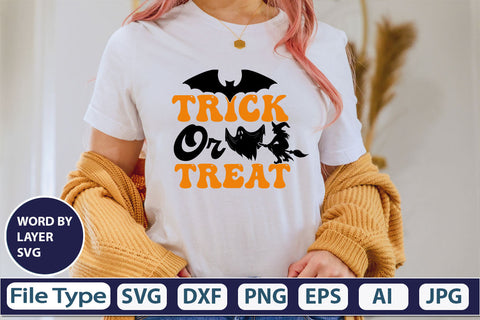 Trick Or Treat SVG Cut File SVG DesignPlante 503 