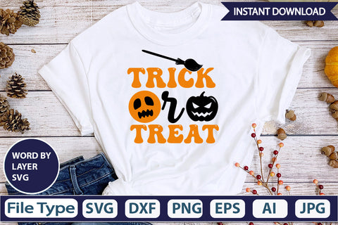 Trick Or Treat SVG Cut File SVG DesignPlante 503 