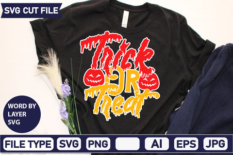 Trick Or Treat SVG Cut File SVG DesignPlante 503 