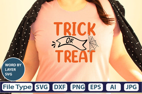 Trick Or Treat SVG Cut File SVG DesignPlante 503 