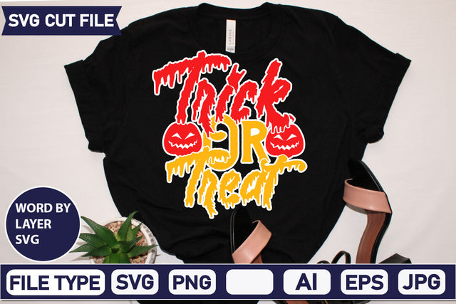 Trick Or Treat SVG Cut File SVG DesignPlante 503 
