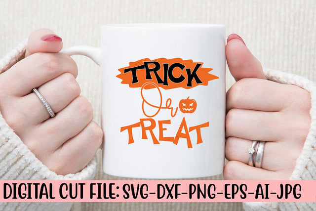Trick Or Treat SVG Cut File SVG Syaman 