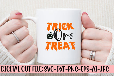 Trick Or Treat SVG Cut File SVG Syaman 