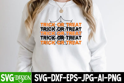 Trick Or Treat SVG Cut File, Trick Or Treat SVG Design Quotes, Halloween SVG bundle, Halloween Quotes SVG ,Halloween SVG Sublimation Design, Trick or Treat SVG SVG BlackCatsMedia 