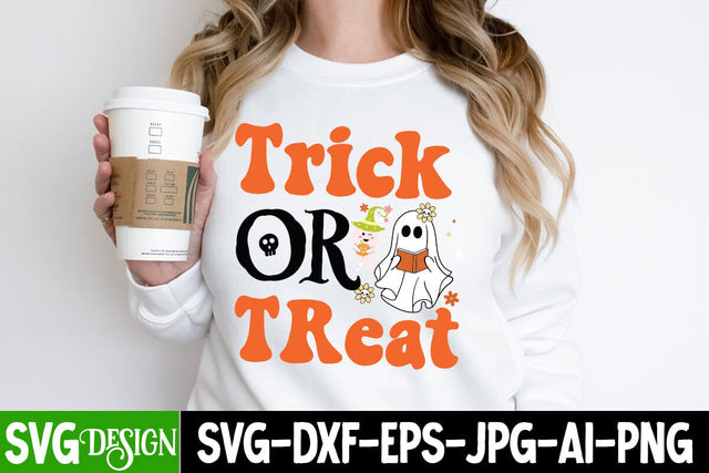 Trick Or Treat SVG Cut File, Trick Or Treat SVG Design SVG BlackCatsMedia 