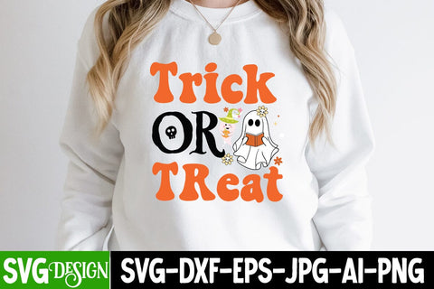 Trick Or Treat SVG Cut File, Trick Or Treat SVG Design SVG BlackCatsMedia 