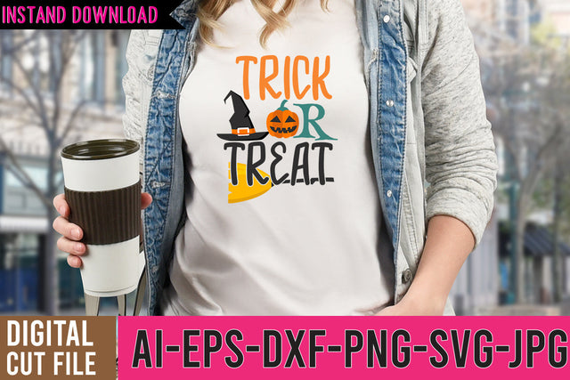 Trick or Treat SVG Design SVG BlackCatsMedia 