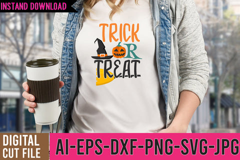 Trick or Treat SVG Design SVG BlackCatsMedia 