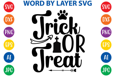 Trick Or Treat SVG Design SVG Rafiqul20606 