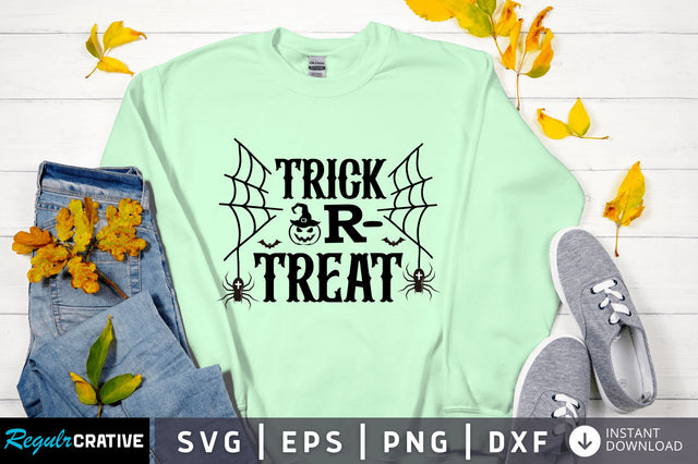 Trick or treat SVG Design SVG Regulrcrative 