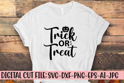 Trick Or Treat SVG Design SVG Syaman 