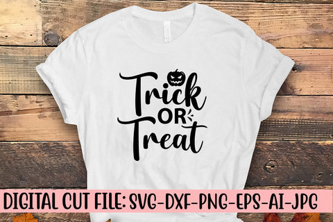 Trick Or Treat SVG Design SVG Syaman 