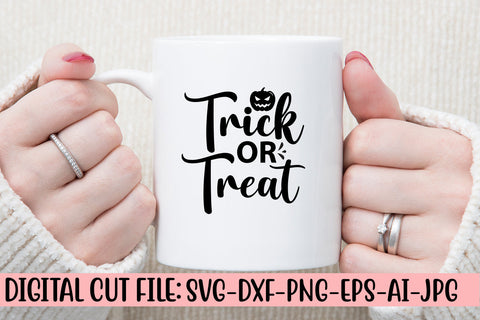 Trick Or Treat SVG Design SVG Syaman 