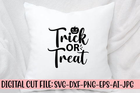 Trick Or Treat SVG Design SVG Syaman 