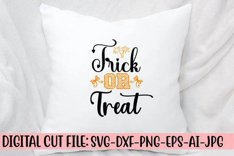 Trick Or Treat SVG Design SVG Syaman 