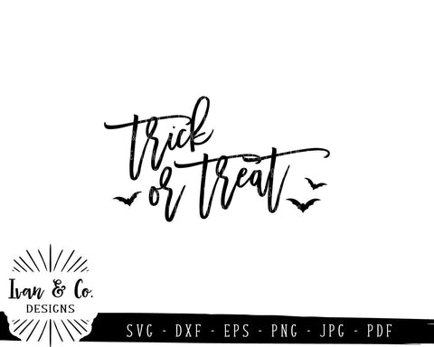Trick or Treat SVG Files | Halloween SVG (821974406) SVG Ivan & Co. Designs 