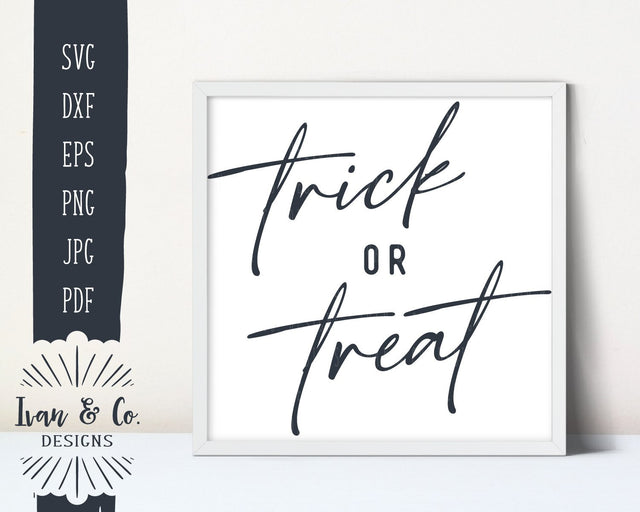 Trick or Treat SVG Files | Halloween SVG (851046770) SVG Ivan & Co. Designs 