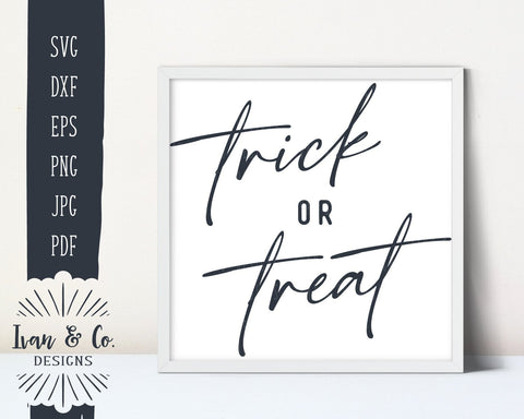 Trick or Treat SVG Files | Halloween SVG (851046770) SVG Ivan & Co. Designs 