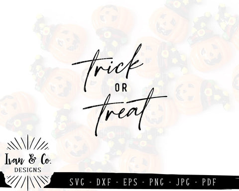 Trick or Treat SVG Files | Halloween SVG (851046770) SVG Ivan & Co. Designs 