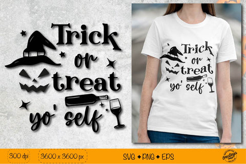 Trick or treat svg| Halloween SVG| Halloween t shirt SVG Createya Design 