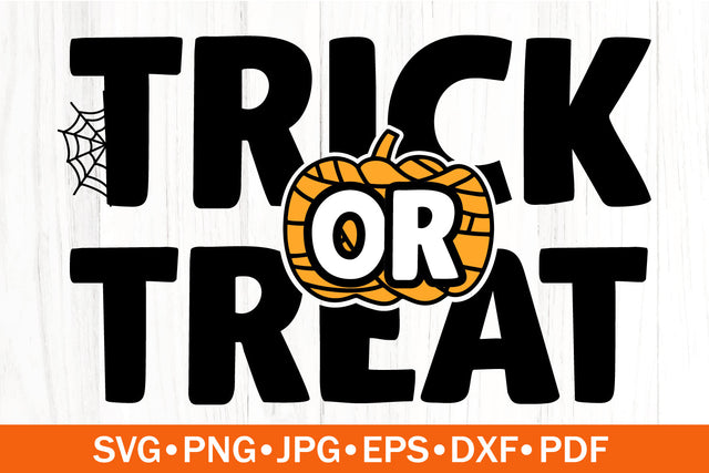 Trick Or Treat SVG | Halloween SVG SVG SeventhHeavenStudios 