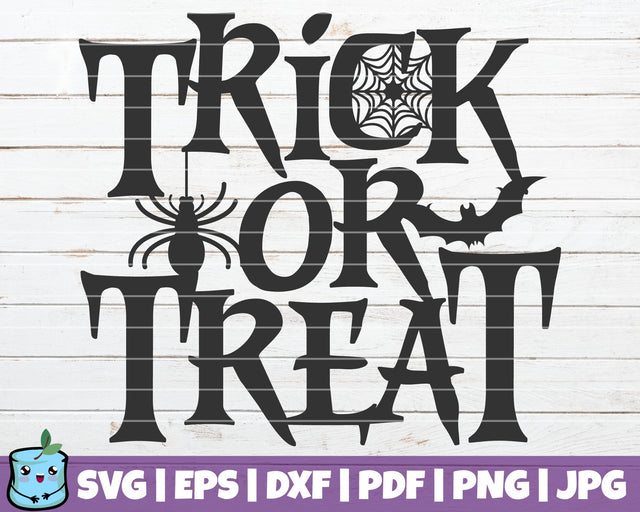 Trick Or Treat SVG MintyMarshmallows 