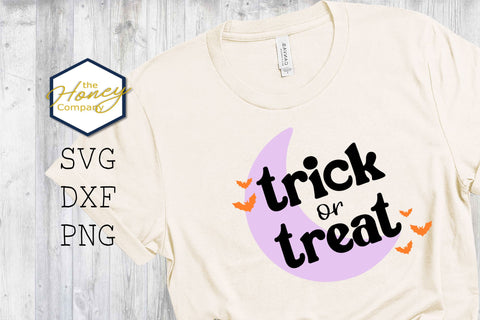 Trick or Treat SVG PNG DXF Bundle Hand Lettered Halloween SVG The Honey Company 