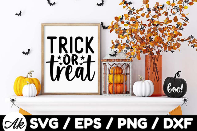 Trick or treat svg SVG akazaddesign 