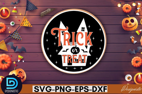 Trick or treat SVG SVG DESIGNISTIC 